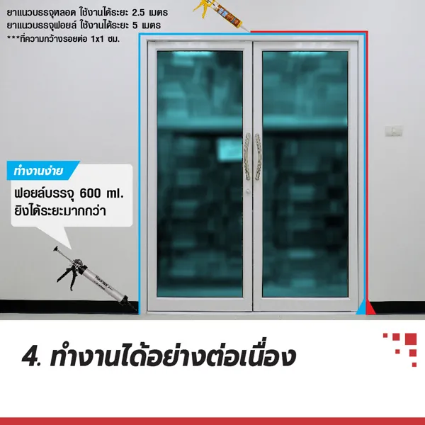 ทำงานได้ไม่มีสะดุด 5 ข้อดีของการใช้งานฟอยล์ซีลเลกซ์ คือ ทำงานได้ไม่มีสะดุด