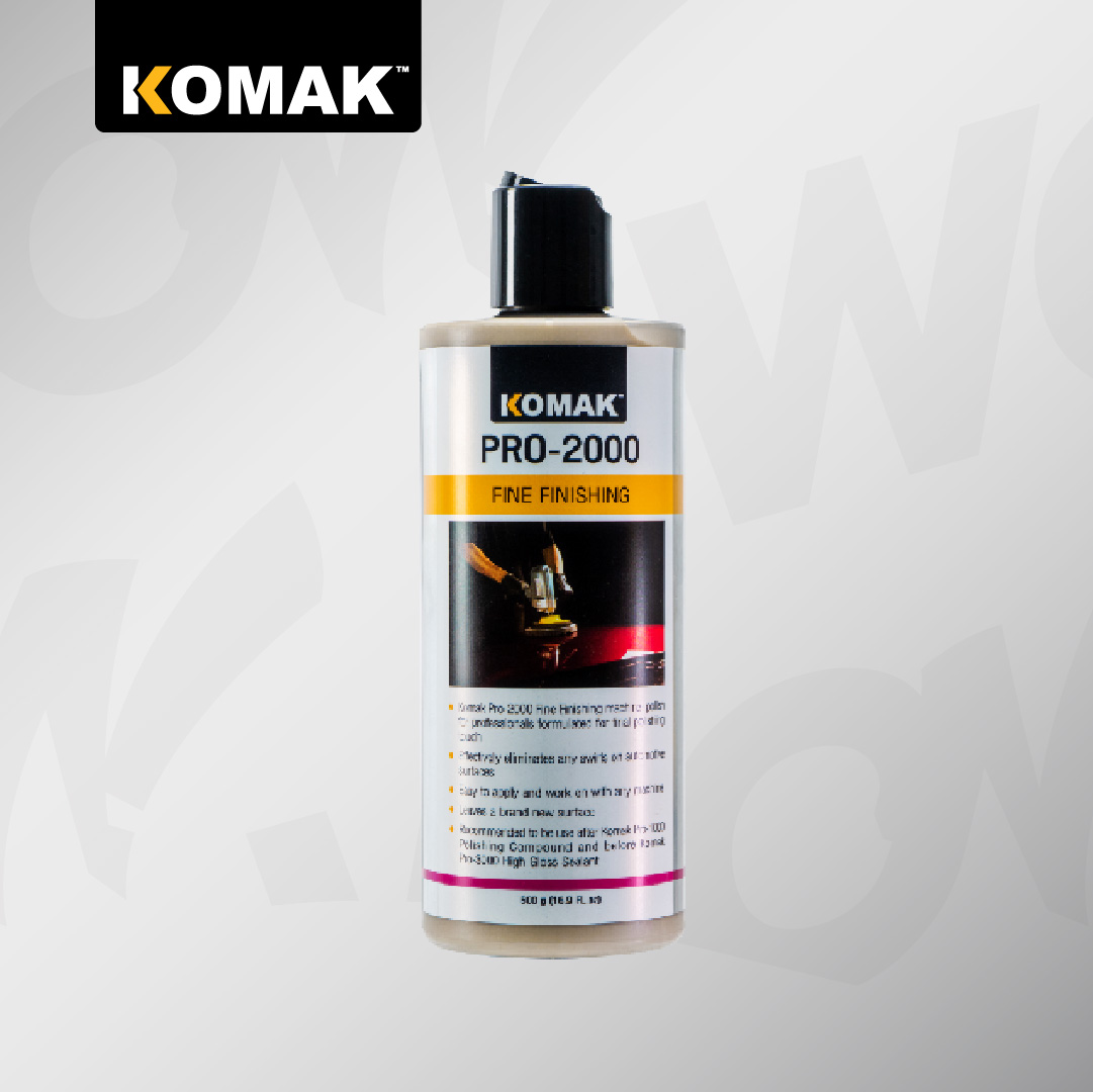 น้ำยาขัดสีรถยนต์ KOMAK Pro-2000