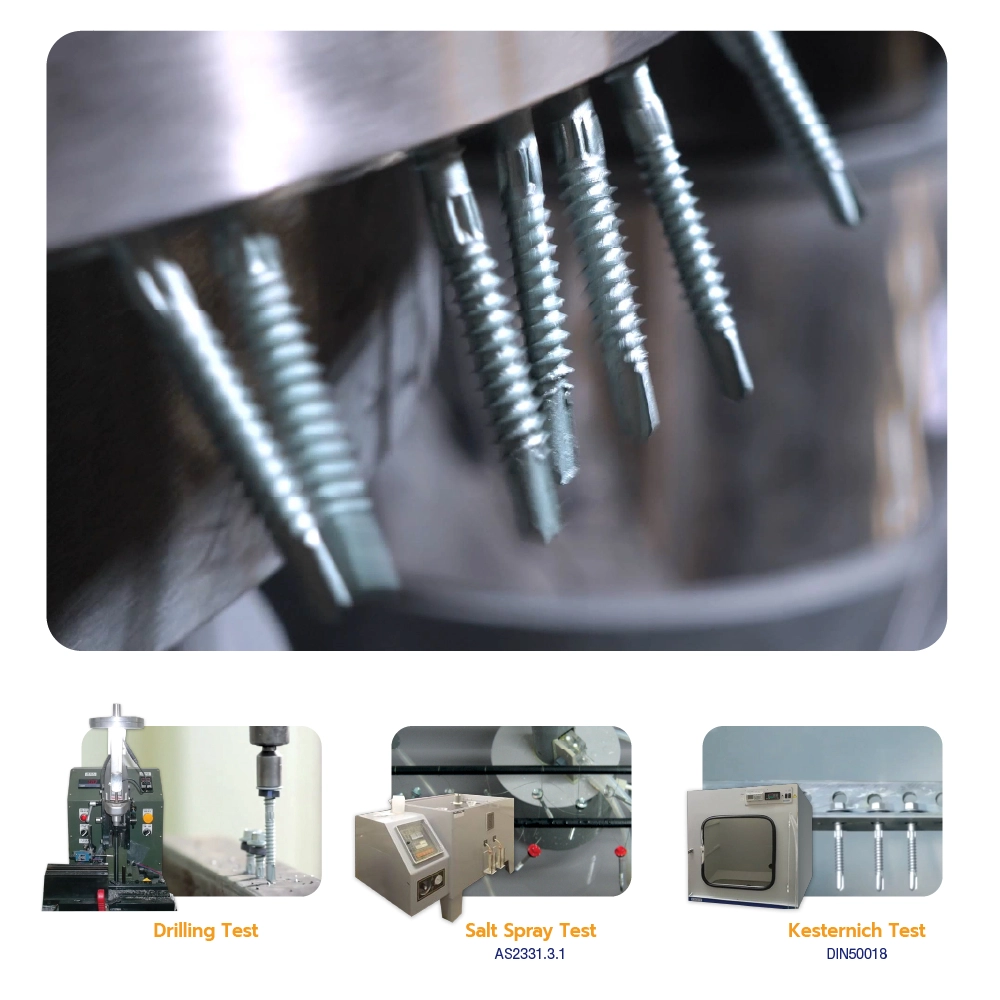 สกรูเมทัลชีท Fix+3 ผ่านมาตรฐานการทดสอบ AS3566 CLASS 3